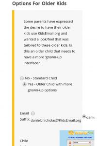 kids email Review 