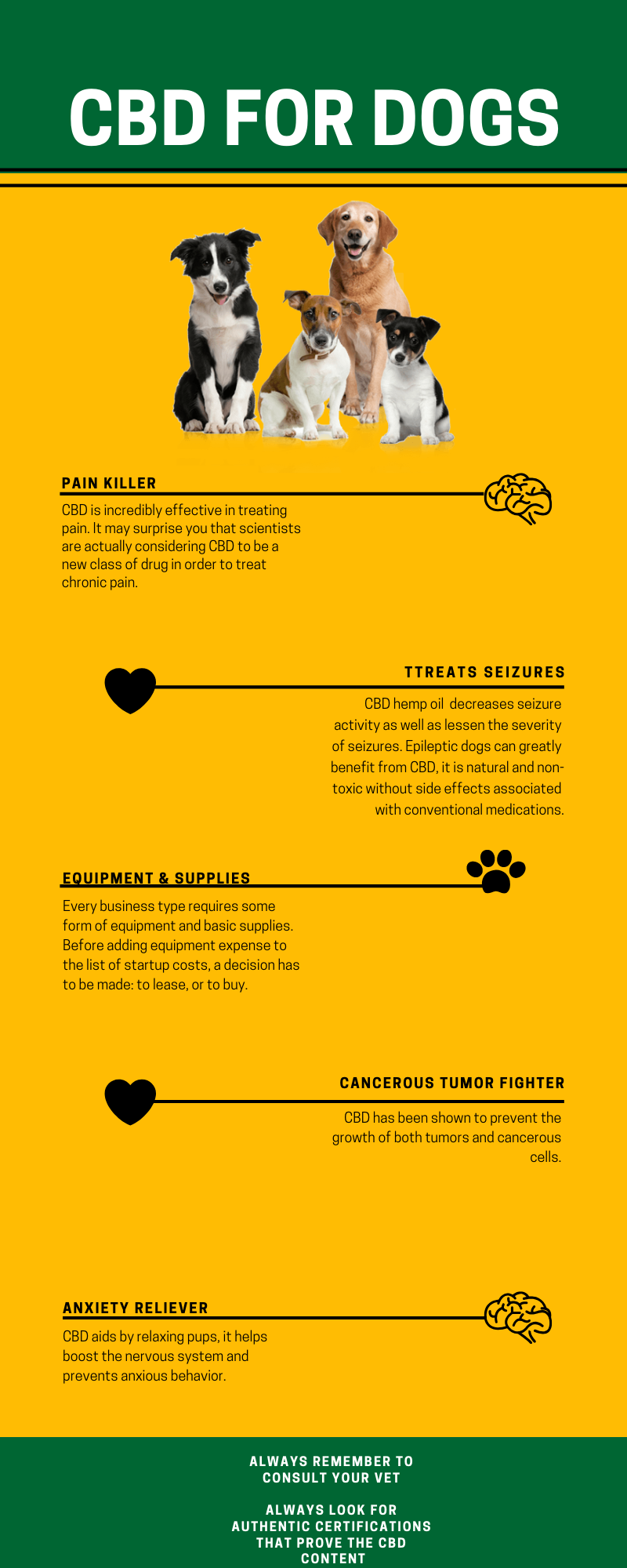 Infographic: CBD for Dogs